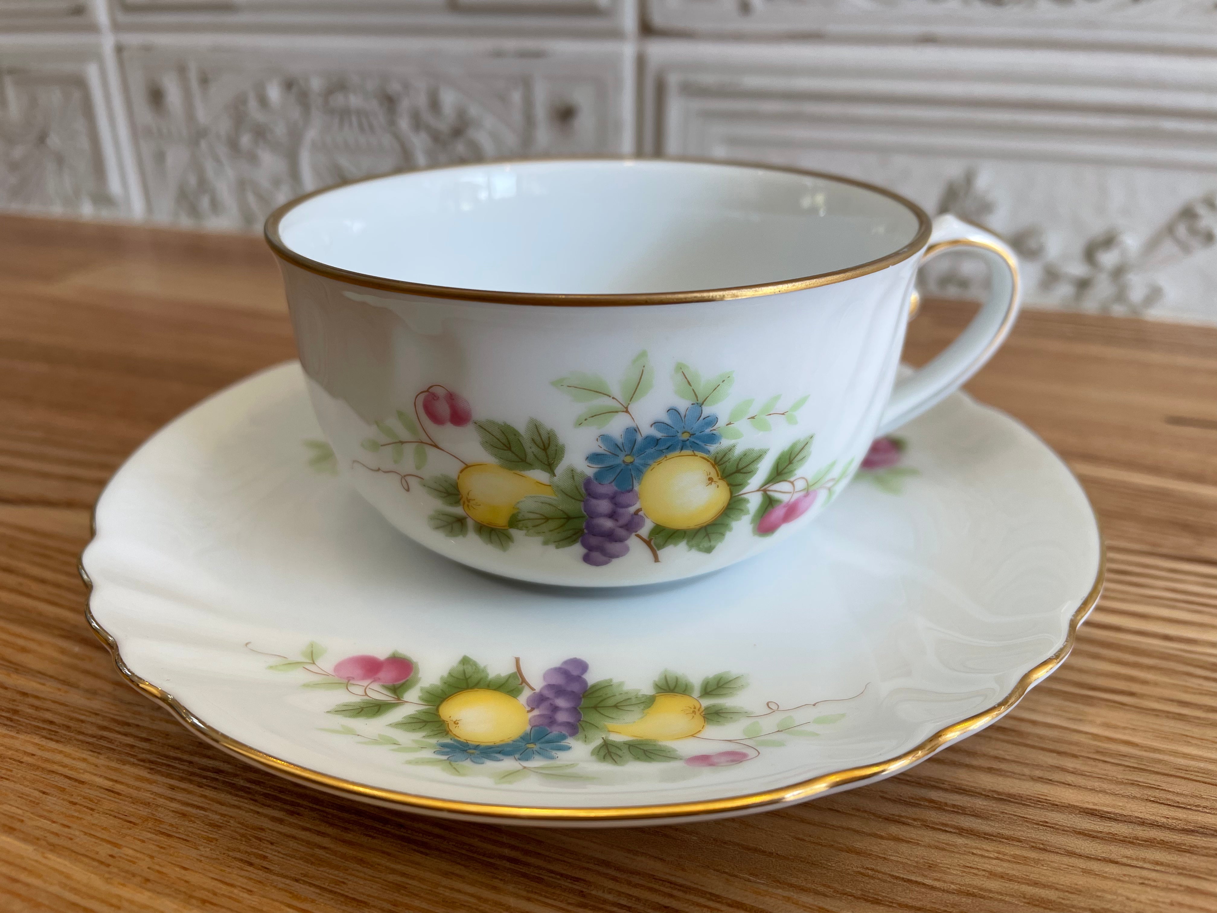 大倉陶園 フルーツ柄 カップ＆ソーサー – lucca-net