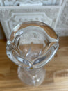 ノリタケ　クリスタルガラス　フラワーベース　花瓶